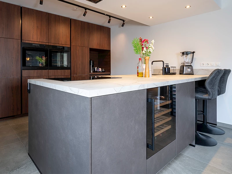 Luxe marmerlook keukens