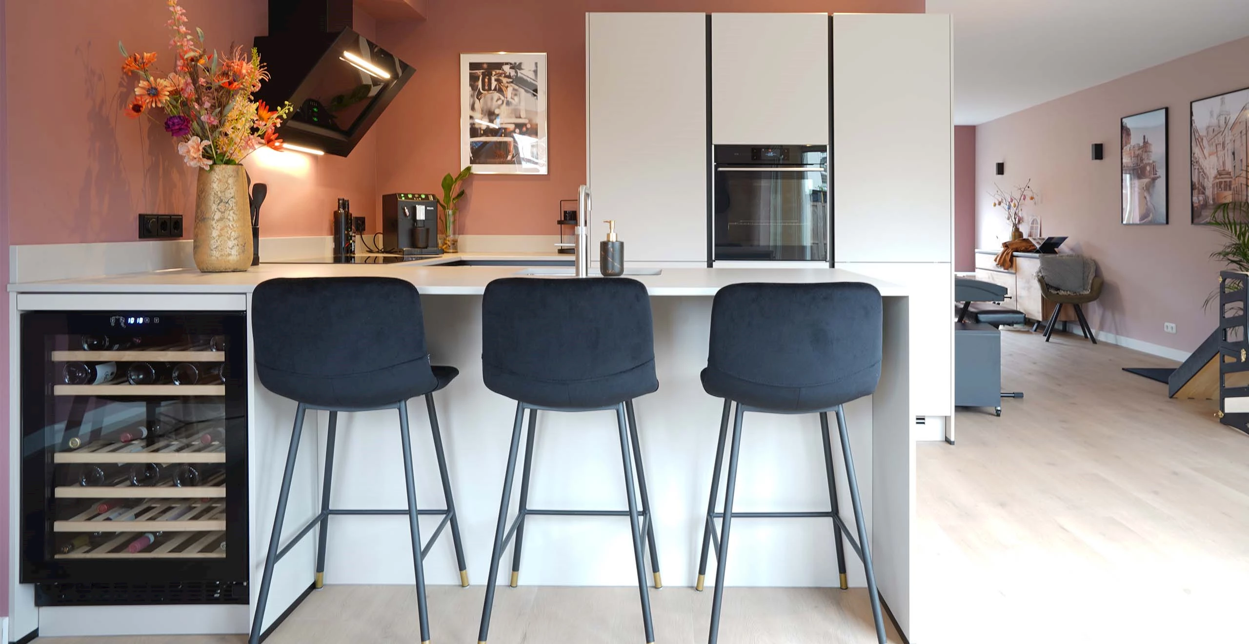 U-keuken met bar (1)