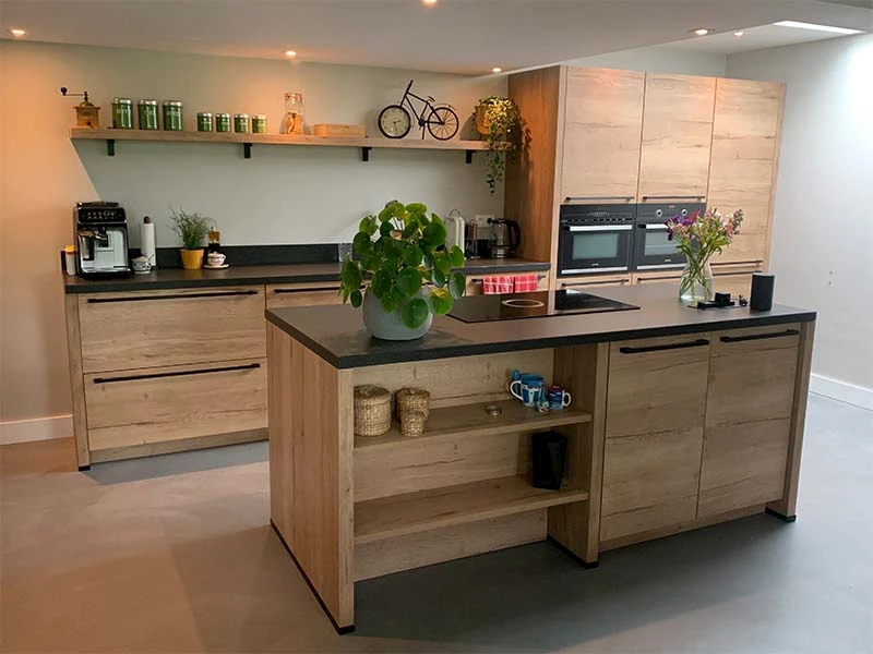 Houten keuken landelijk