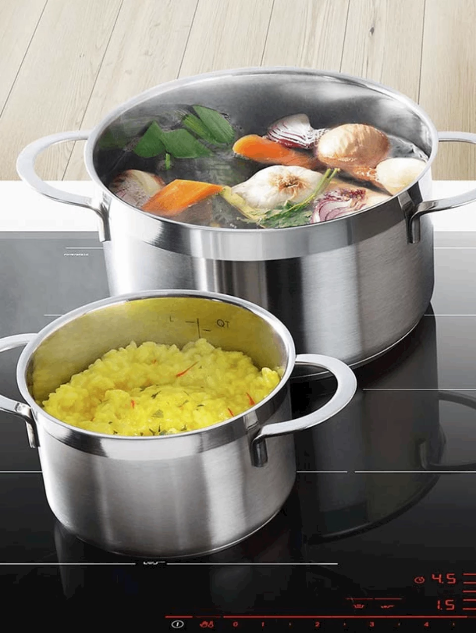 Voordelen van koken op een inductieplaat