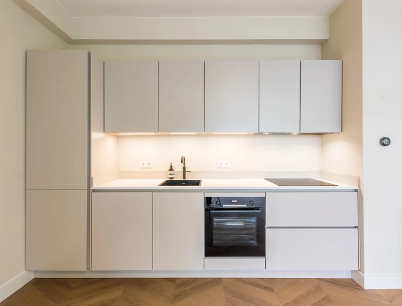 Rechte keukenopstelling