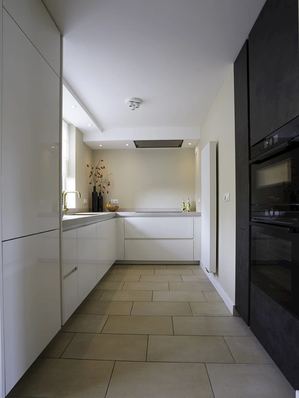 Keuken zonder bovenkasten