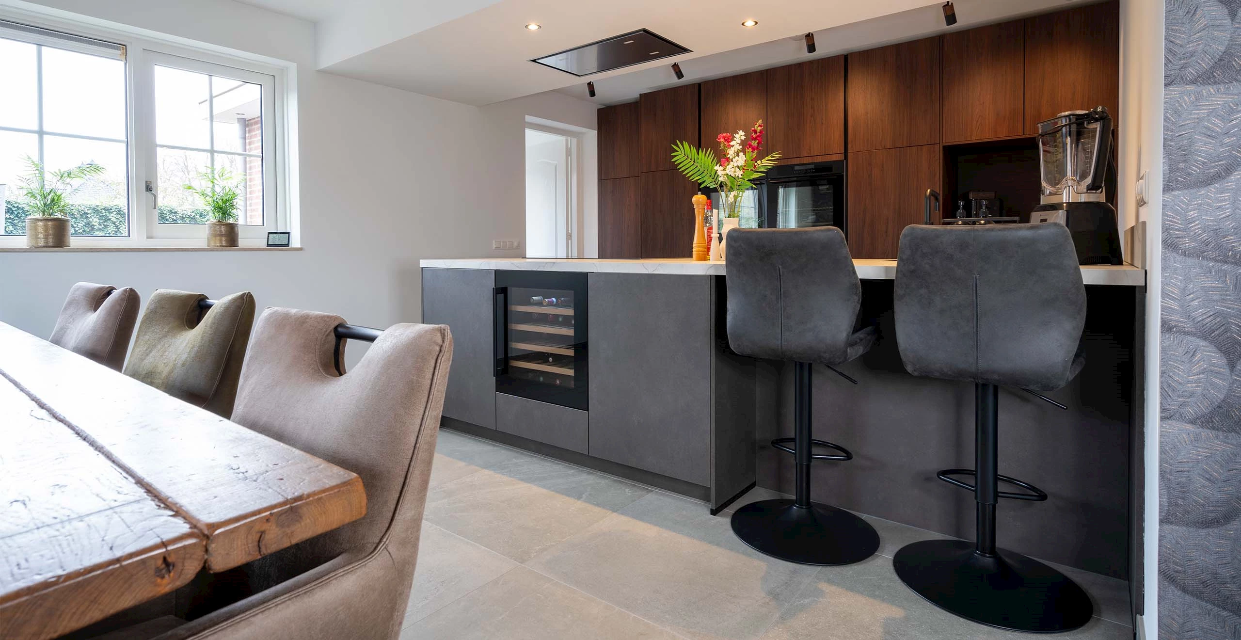 Open keuken met eiland (1)