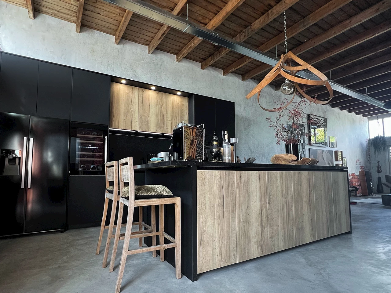 Prachtige landelijke keuken bij de familie Joosten