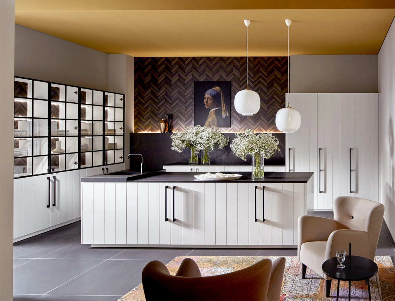 Witte keuken landelijk