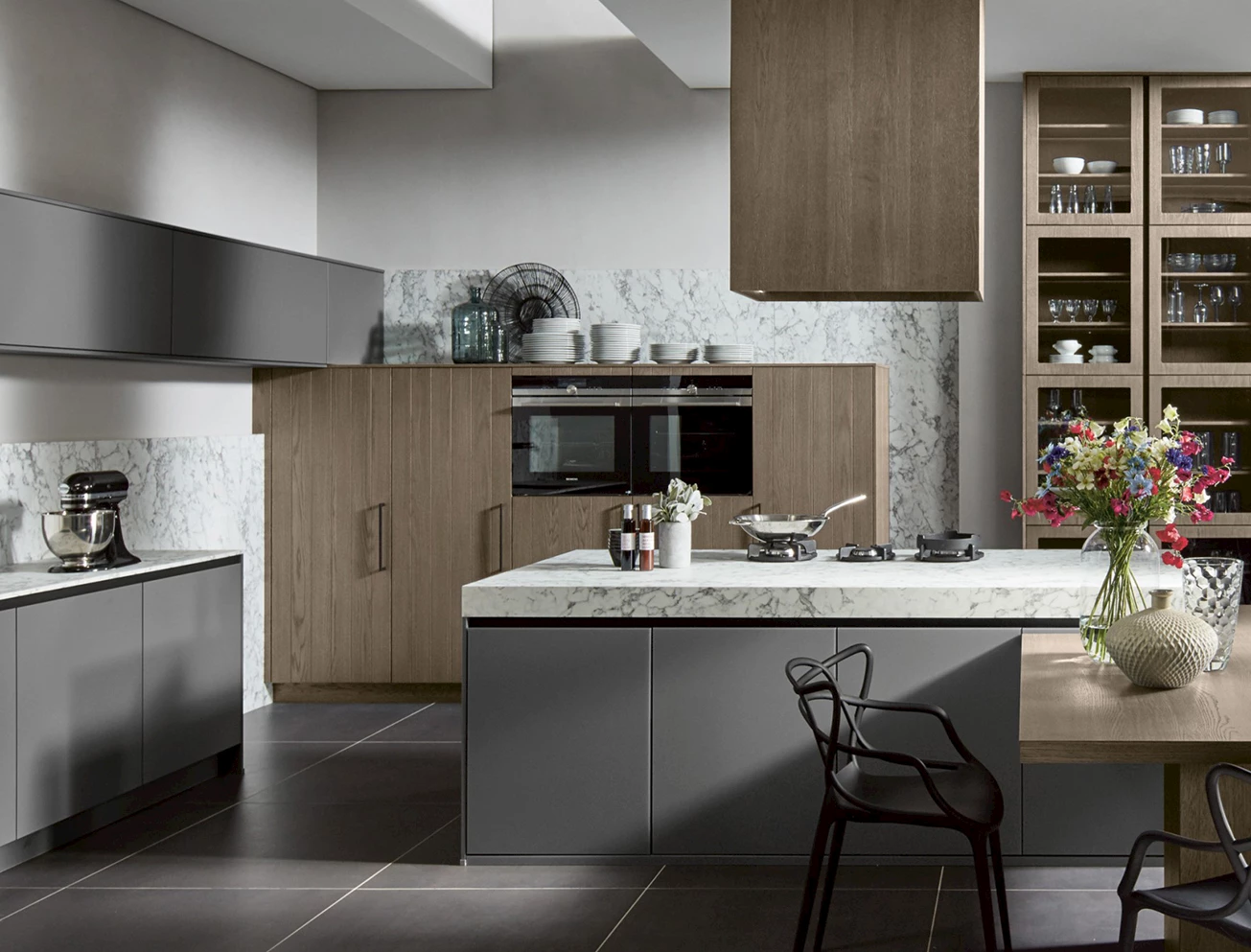 Massief houten keuken