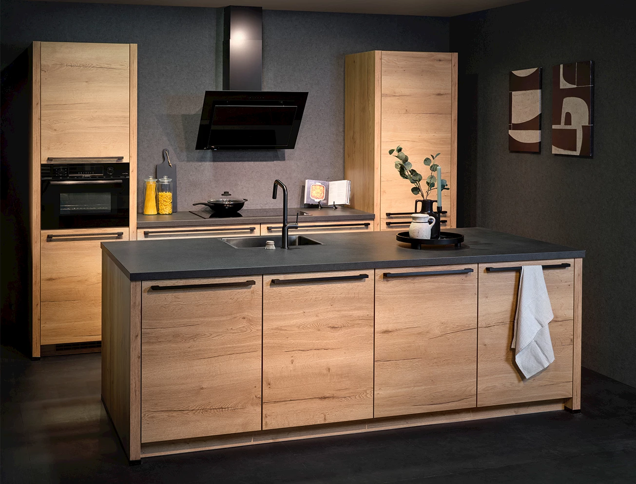 Houtlook budget keuken