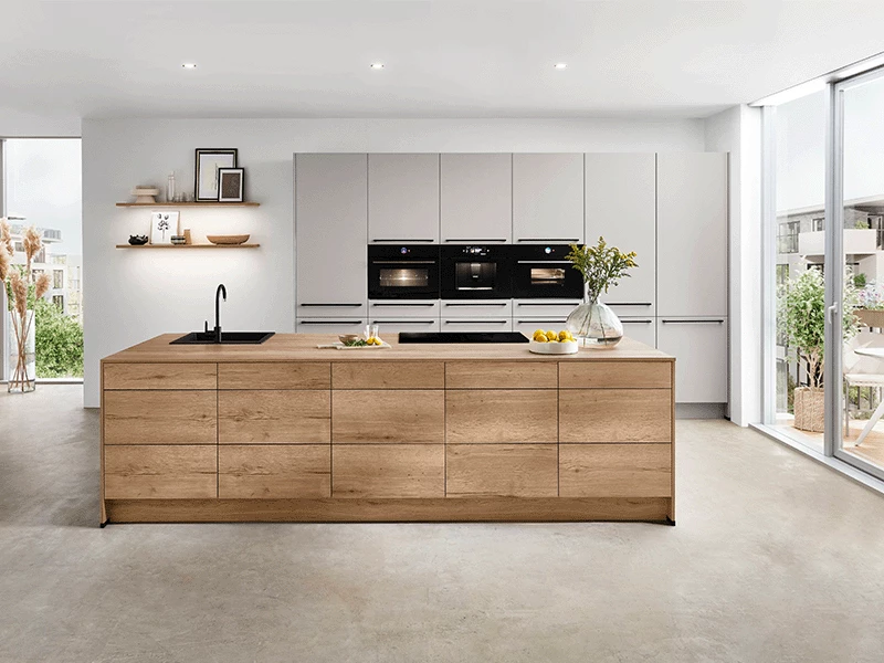 Massief houten keuken