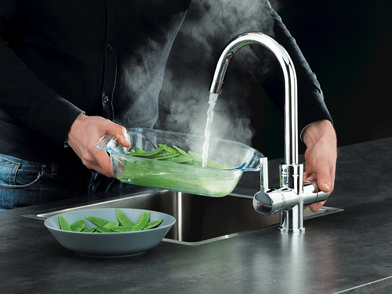 Functies kokend waterkraan