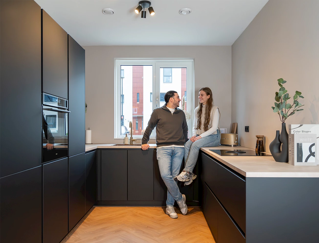 Moderne sfeervolle keuken Recep en Fleur