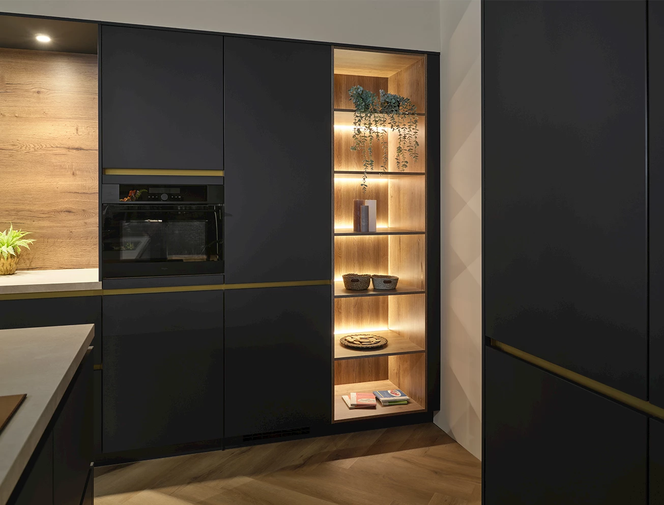 Centrale verlichting keuken