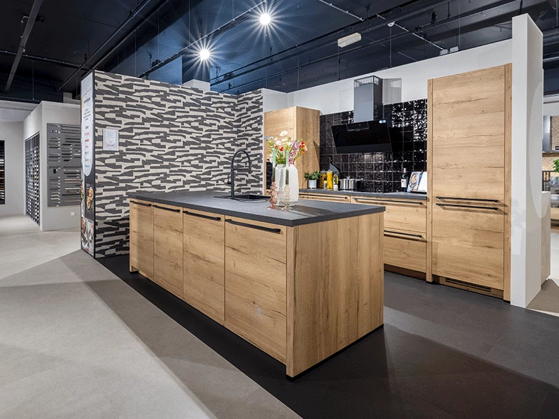 Showroomkeukens eiland
