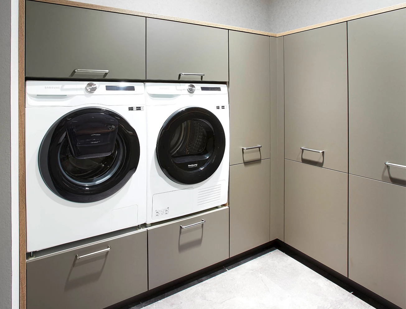 bijkeuken wasmachine