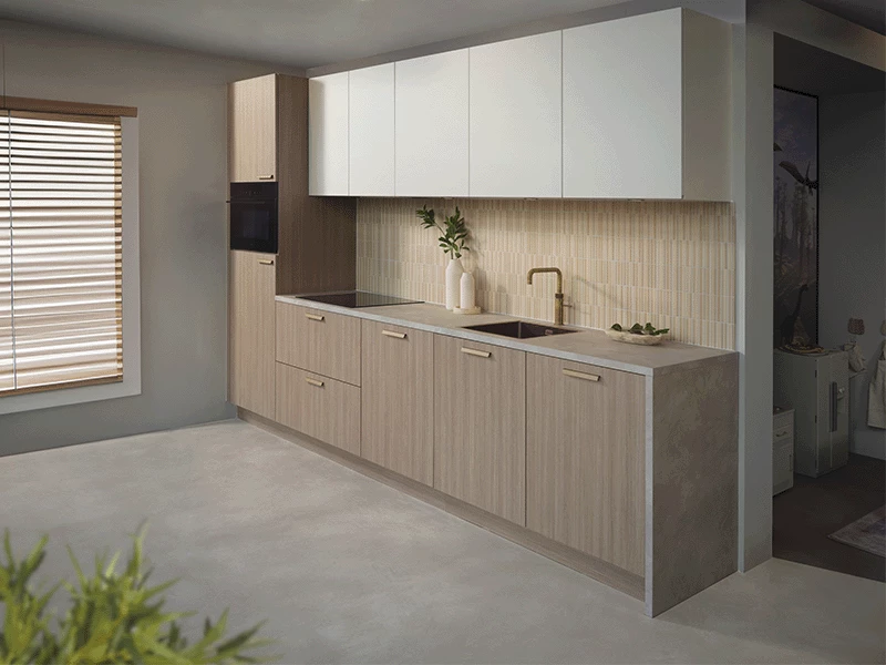 Rechte keukenopstelling