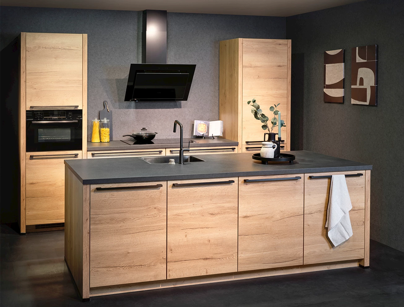 Grepen landelijke keuken