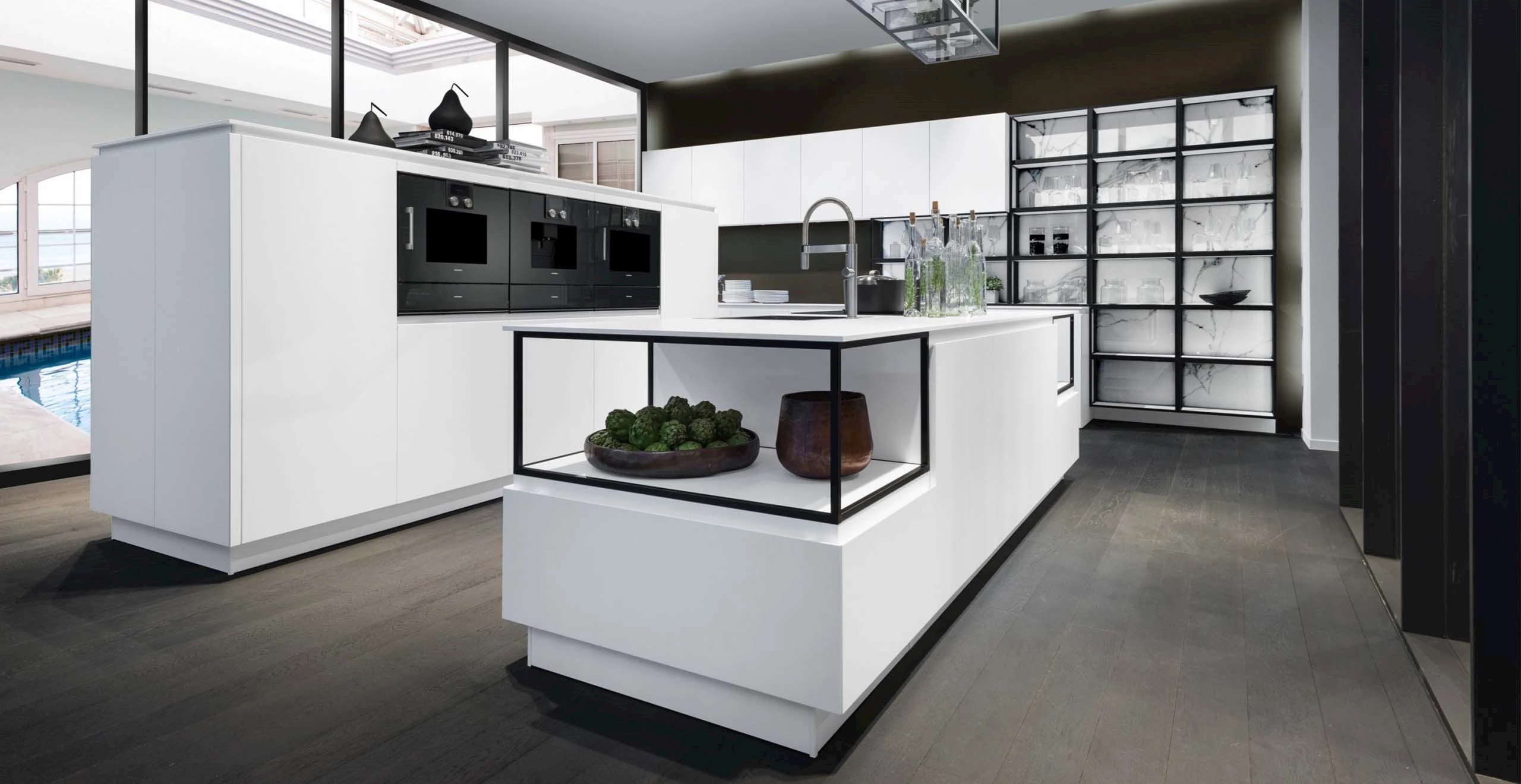 Moderne witte keukens