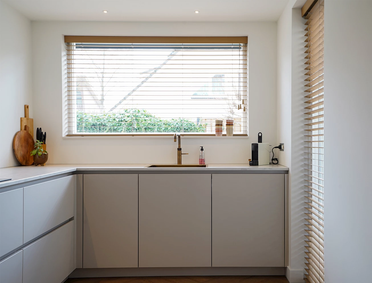 Kleur voor kleine keuken