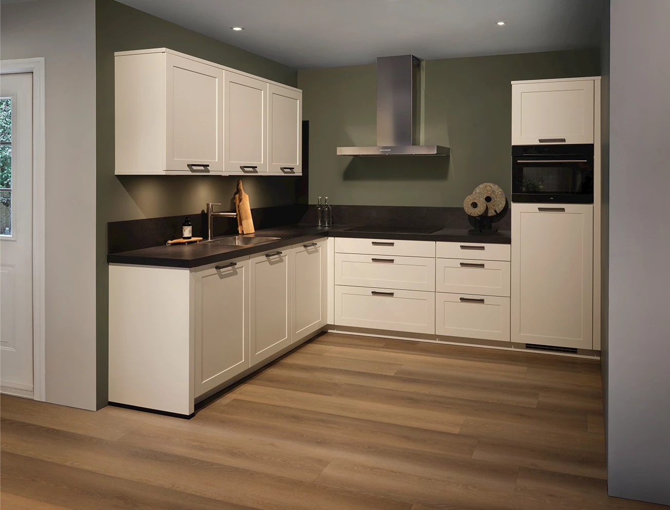 Landelijke keuken wit