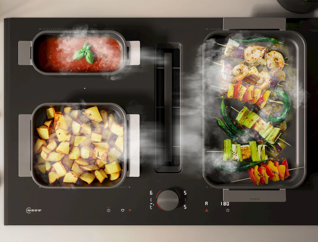 Stijlvolle keukenapparatuur Neff