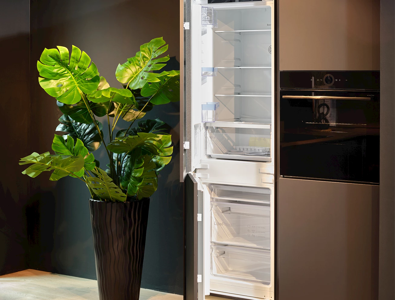 Ruime koel-vriescombinatie