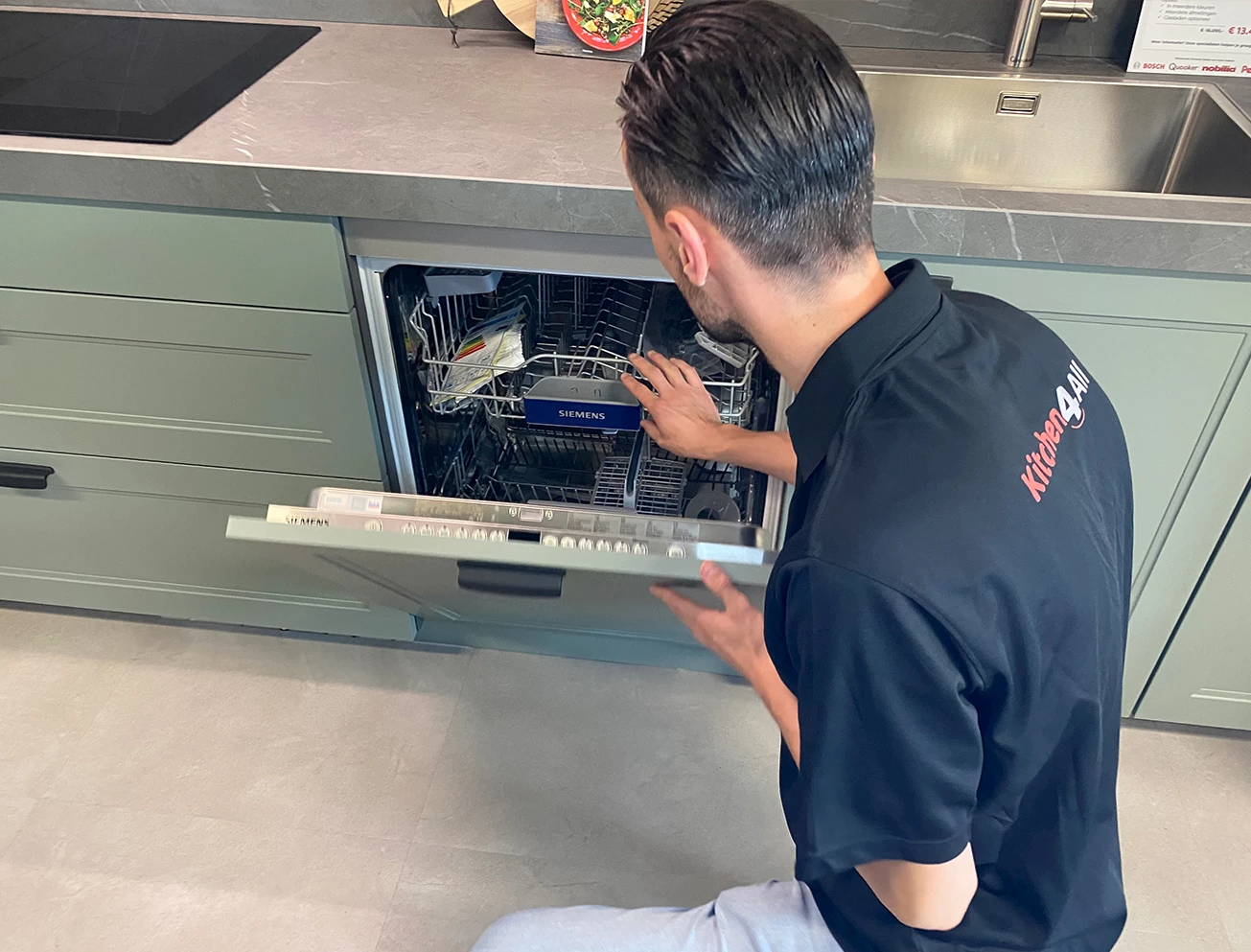 Complete keuken montage