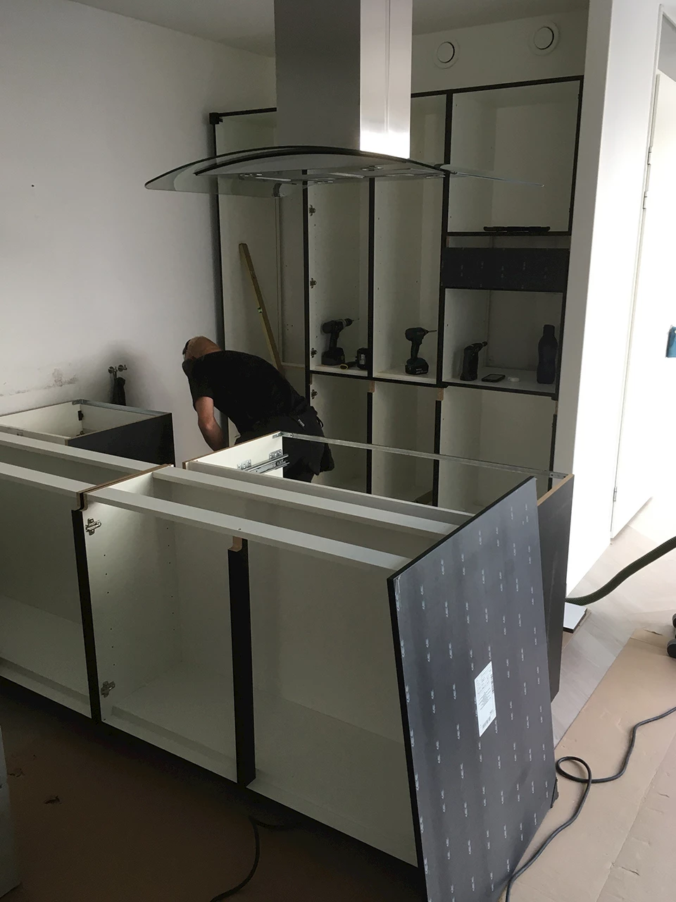 Demonteren oude keuken