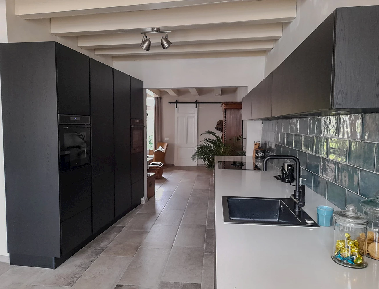 Landelijke woonkeuken familie Zandbergen