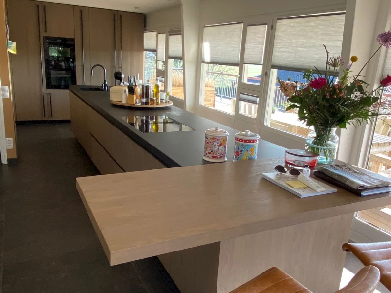 Opgeleverde design keuken