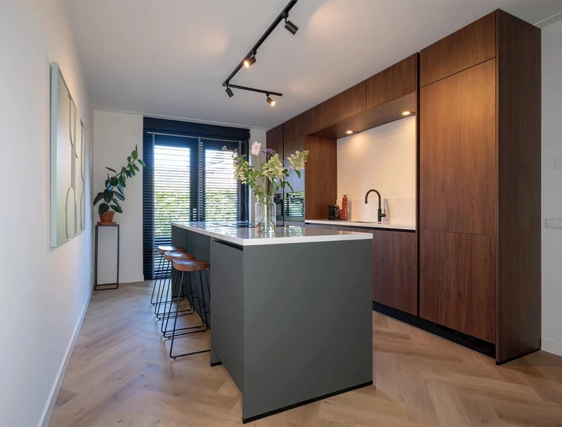 Keuken met kookeiland