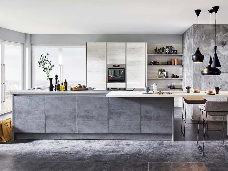 Keuken betonlook