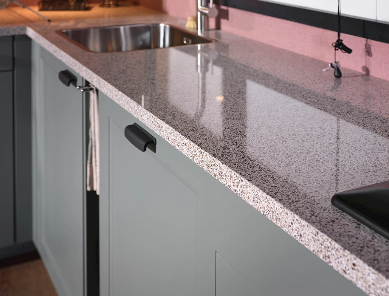 Terrazzo natuursteen werkblad