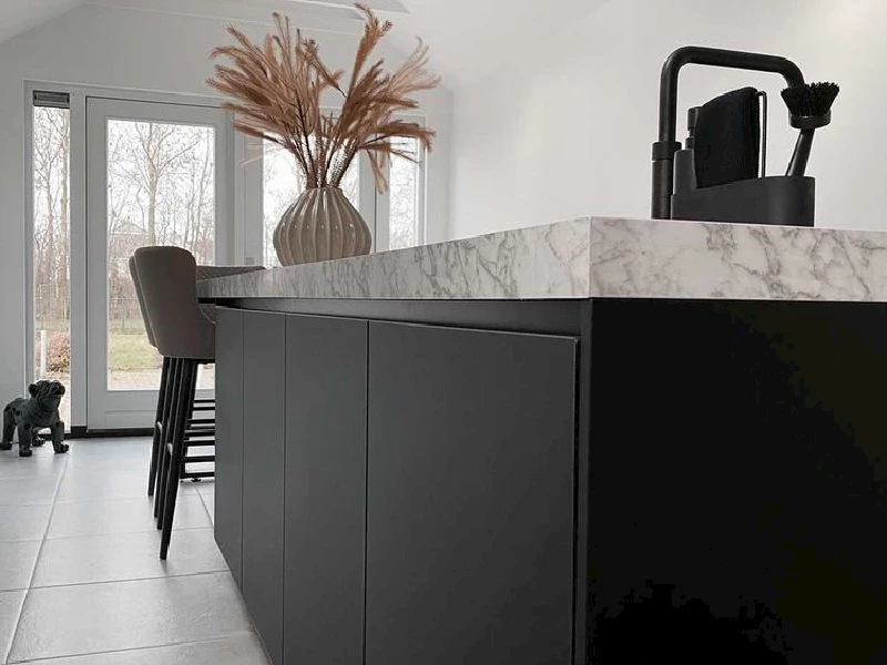 Keuken grafiet
