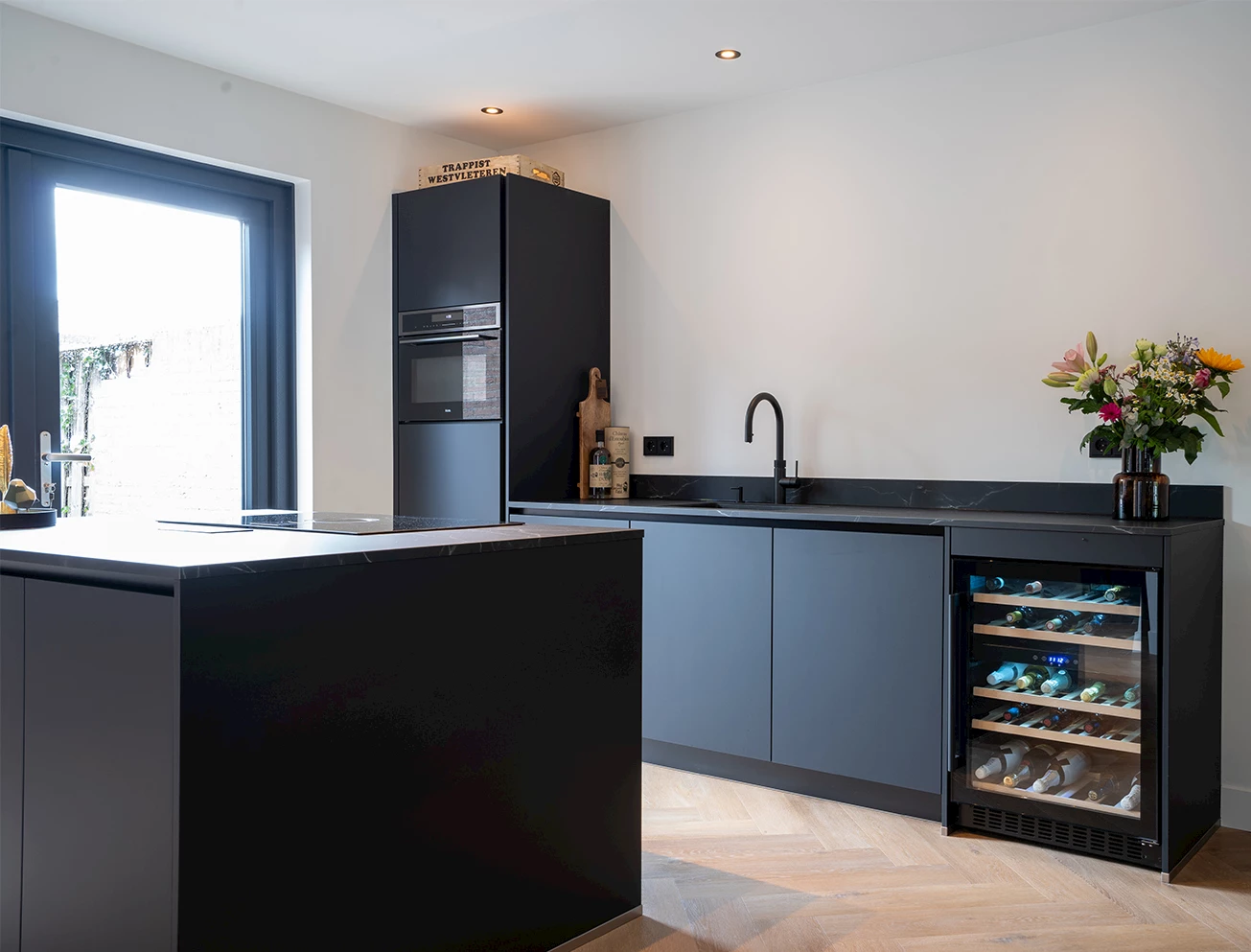 Hotel chique greeploze keuken