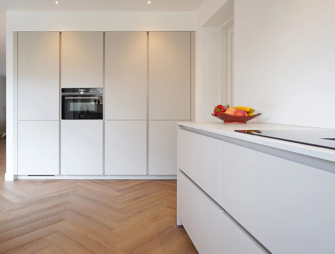 Materialen in lichte kleuren