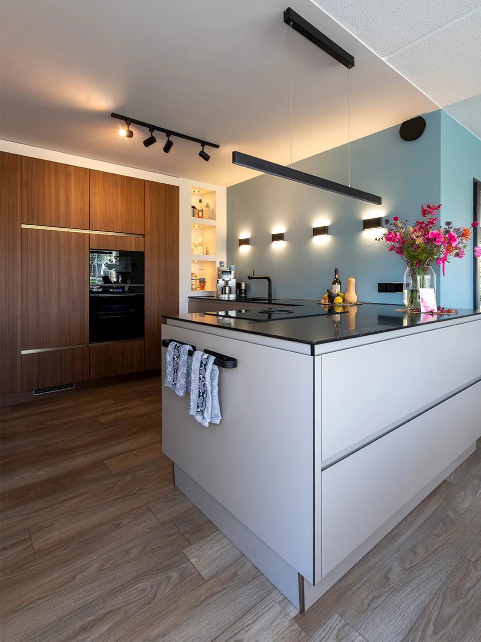 Warme sfeervolle keuken