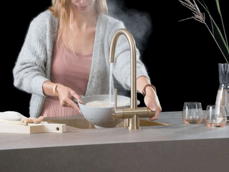 Kokend waterkraan keuken
