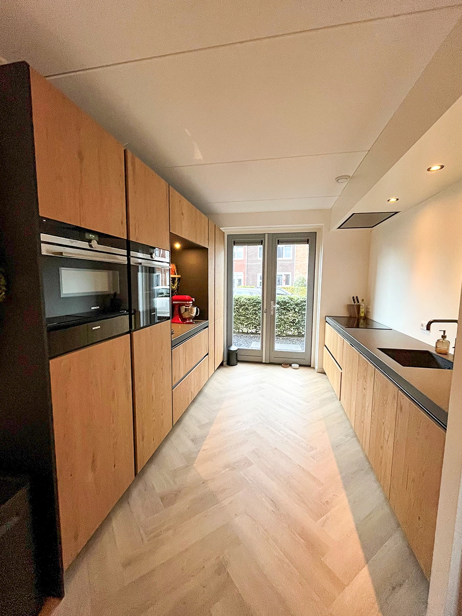 Houtlook keuken familie Koorn